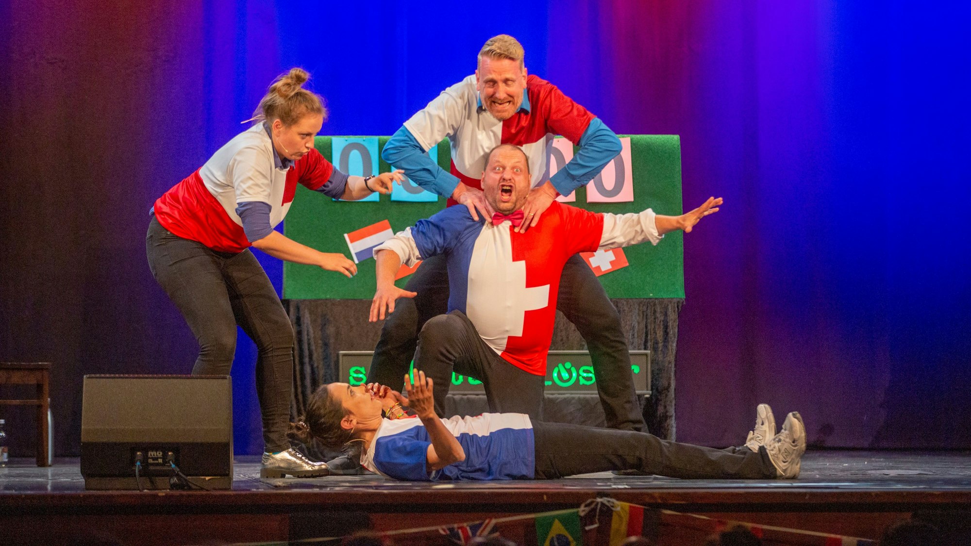 Die Theatersport-EM in der Volksbühne.