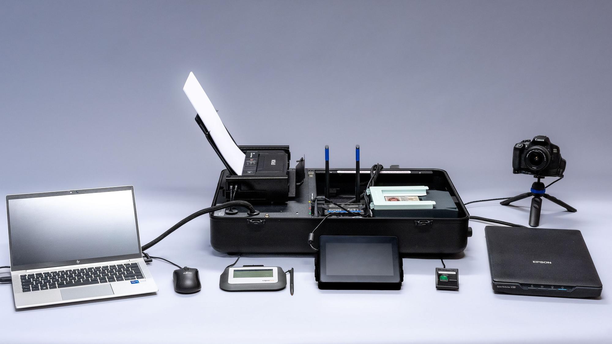 Der Bürgerkoffer enthält PC, Scanner und Bilderstellung.
