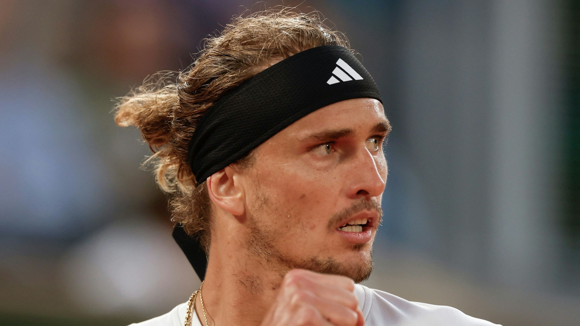 Alexander Zverev jubelt