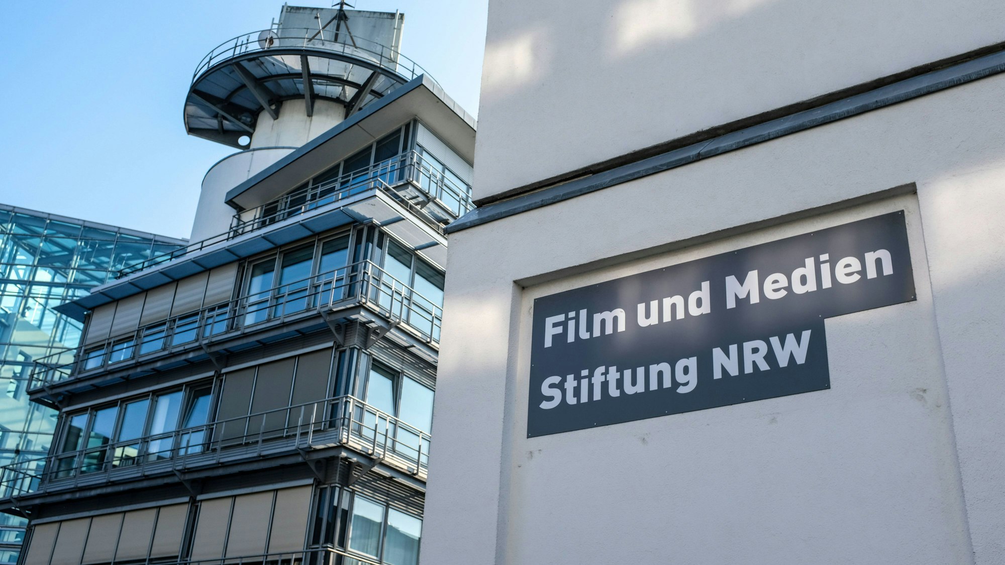 Der bisherige Sitz der Filmstiftung im Düsseldorfer Medienhafen