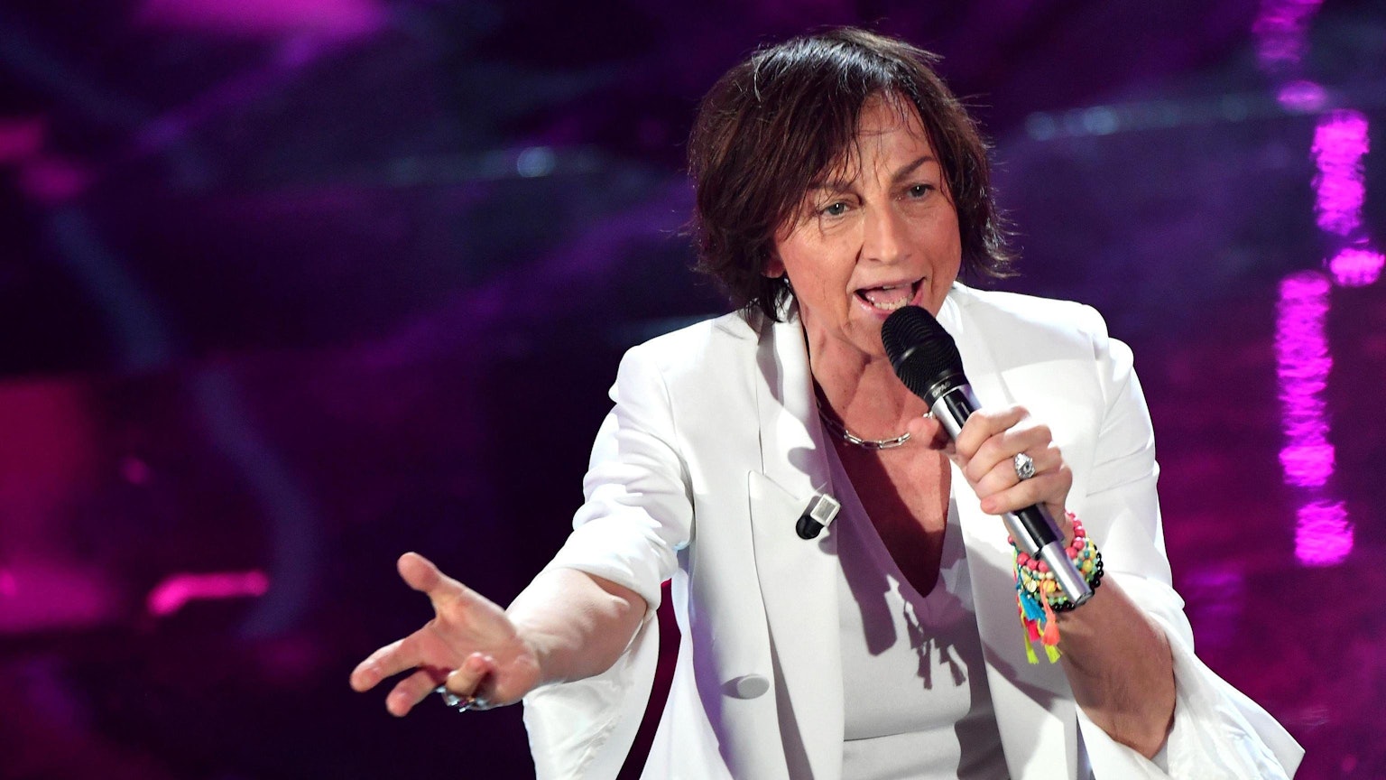 Gianna Nannini bei der 68. Ausgabe des Schlagerfestivals Sanremo 2018