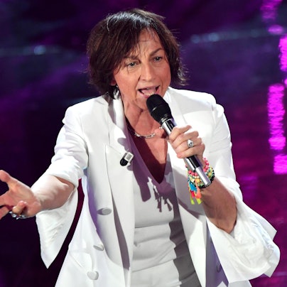 Gianna Nannini bei der 68. Ausgabe des Schlagerfestivals Sanremo 2018