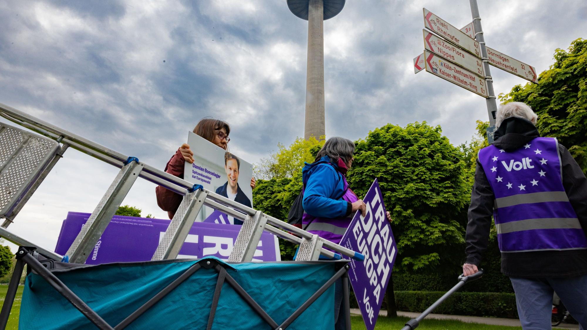 Irgendwie anders: Volt hat als Juniorpartner im Ratsbündnis das Ergebnis vervierfachen können und hat vor allem bei Jungwählern viele Stimmen eingefangen.
