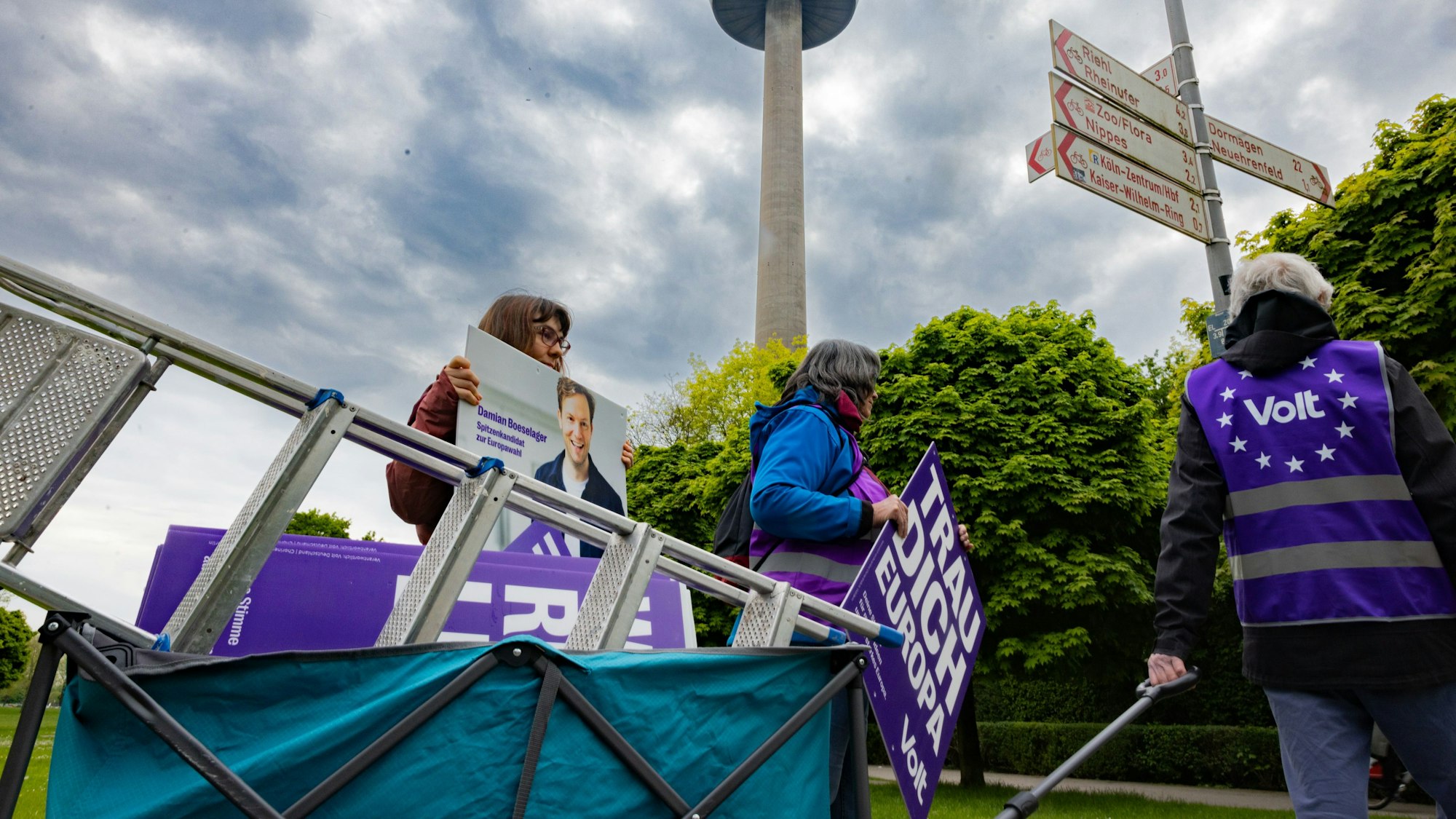 Irgendwie anders: Volt hat als Juniorpartner im Ratsbündnis das Ergebnis vervierfachen können und hat vor allem bei Jungwählern viele Stimmen eingefangen.