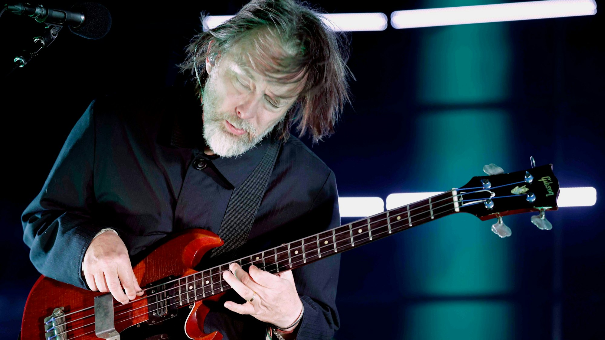 Versunken: Thom Yorke im Palladium.