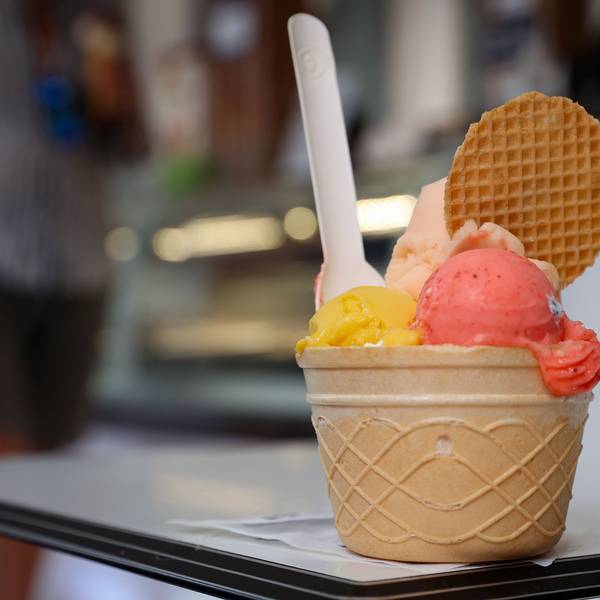 Eisbecher von Il Gelato di Ferigo in Köln.