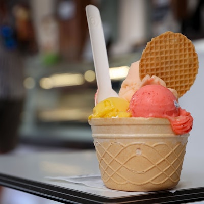 Eisbecher von Il Gelato di Ferigo in Köln.