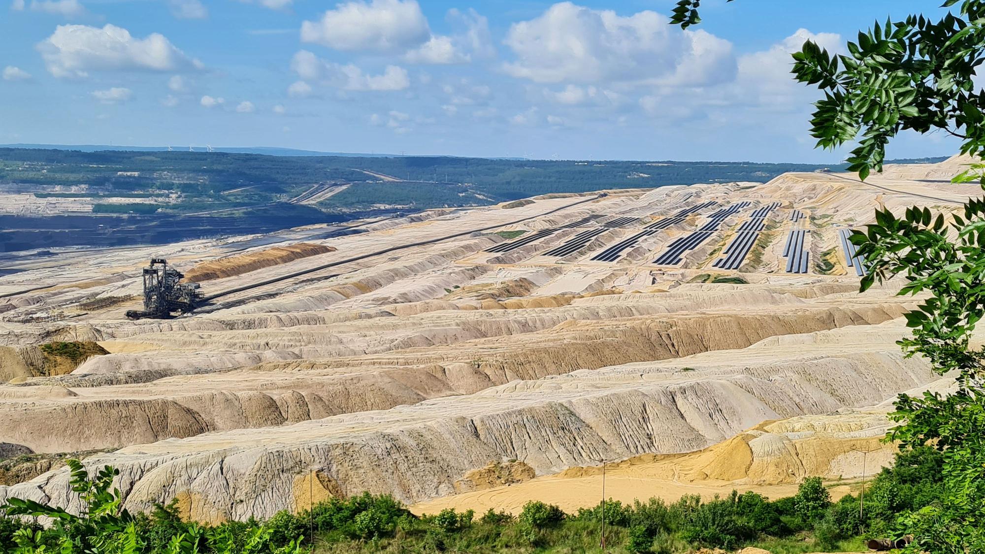 Der Tagebau Hambach.