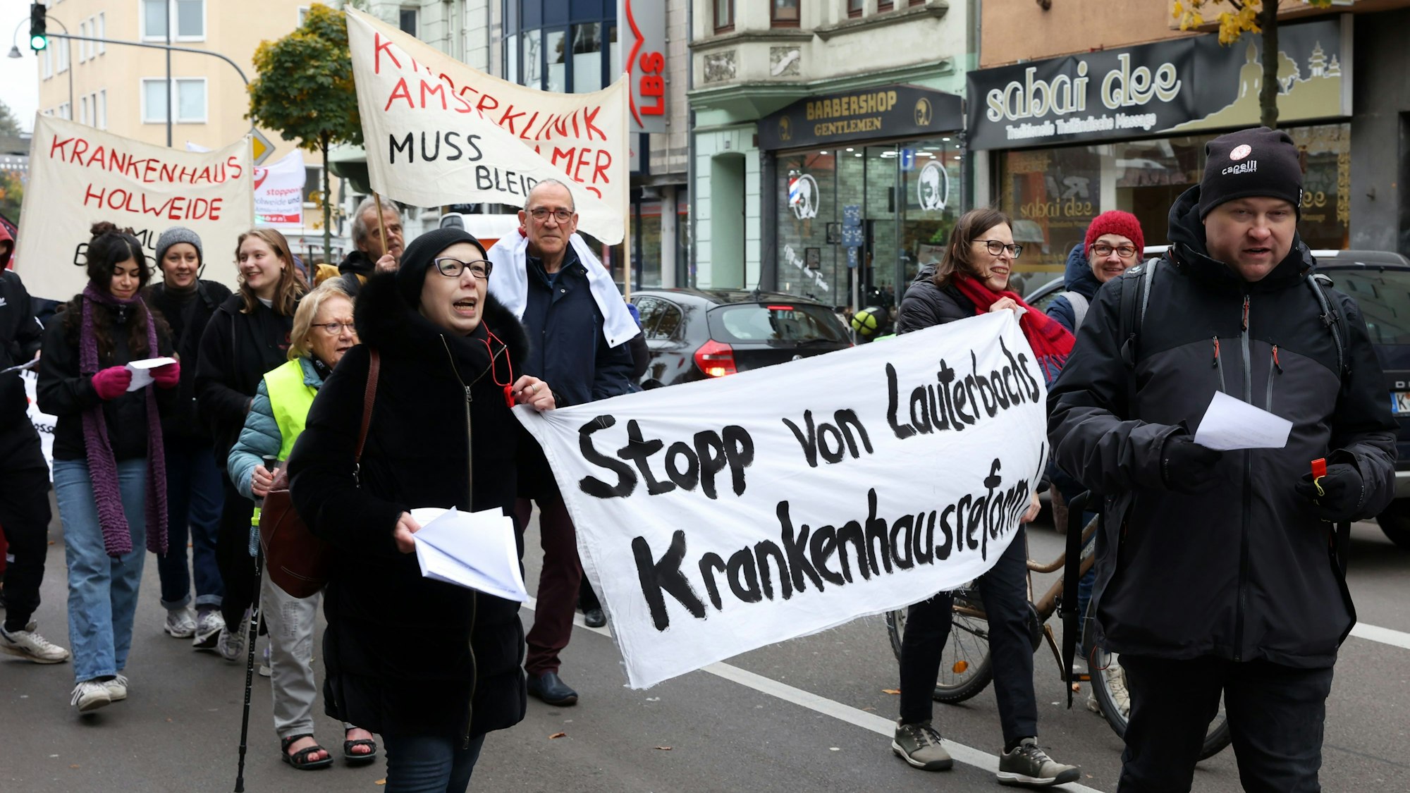 Ein Protest-Bild aus dem November vergangenen Jahres. (Archivbild)