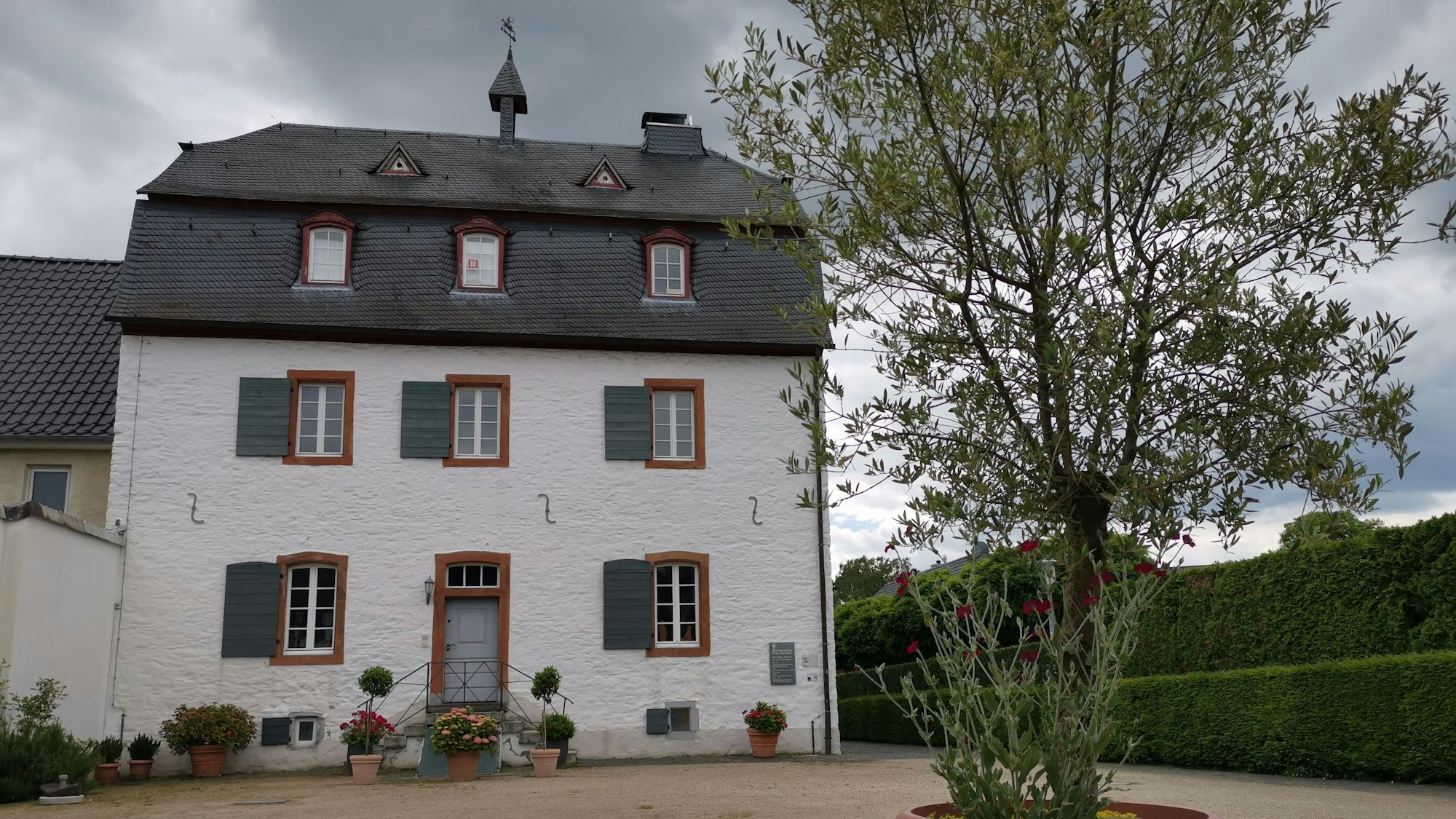 Das Herrenhaus der Burg Altendorf ist auch das Meckenheimer Stadtmuseum