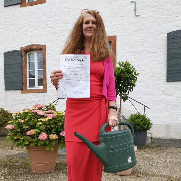 Simone Düllmann-Peckert aus Altendorf ist Grünpatin der Stadt Meckenheim.