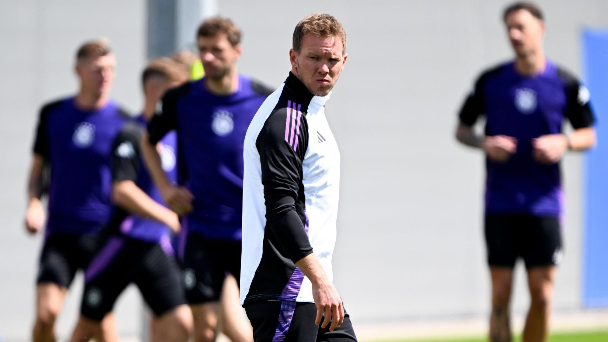 Zu sehen ist Bundestrainer Julian Nagelsmann.