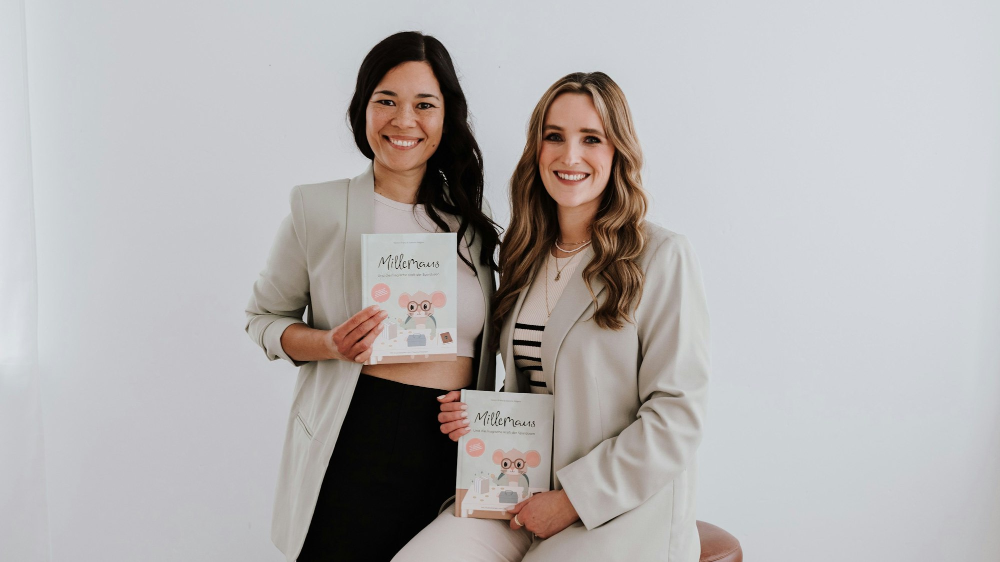 Kerstin Franz (l.) und Isabelle Nägele vom Kölner Start-up Millemaus.