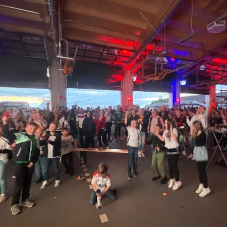 Public Viewing eröffnungsspiel in Hennef-Söven