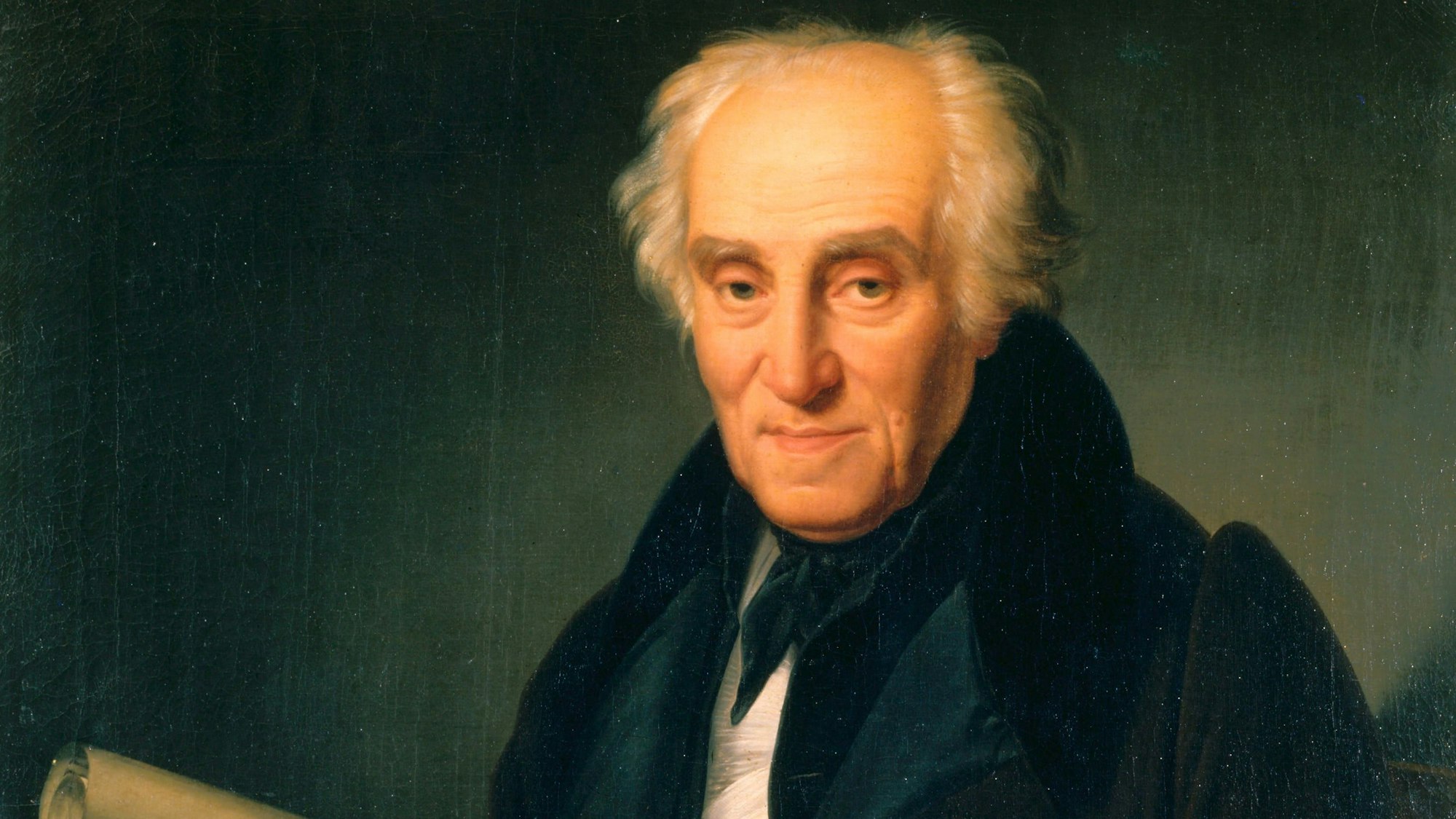 Porträt des späten Ferdinand Franz Wallraf von Egidius Mengelberg