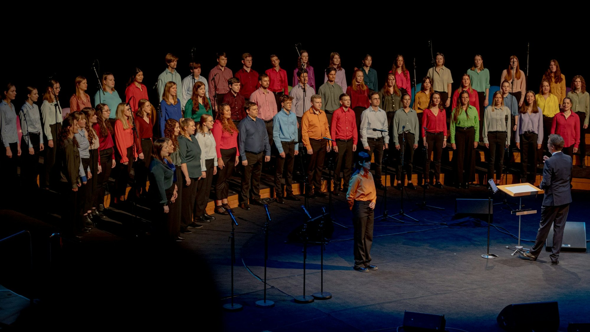 Jubiläumskonzert in der Philharmonie: Der Kölner Jugendchor St. Stephan.
