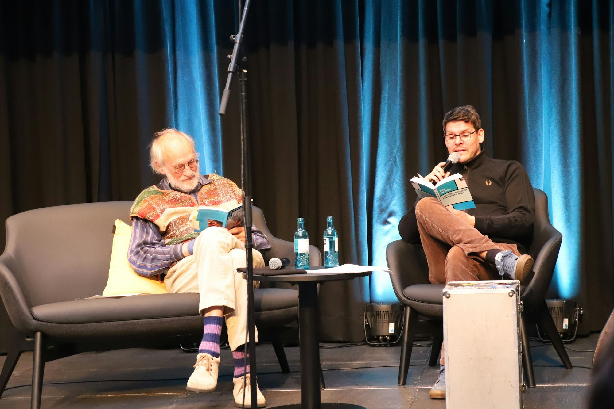 Klaus der Geiger gastierte im Siegburger Stadtmuseum.