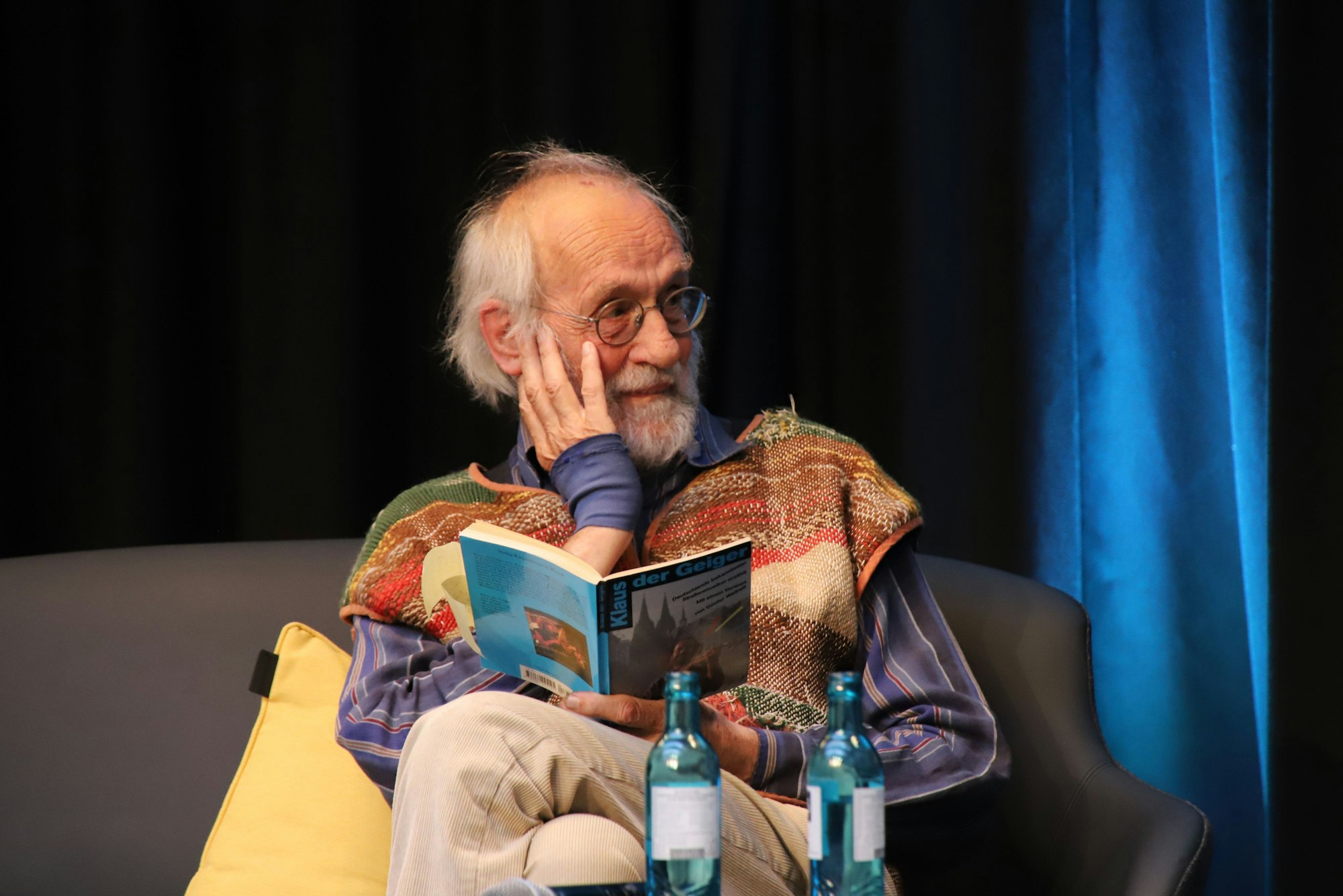 Klaus der Geiger gastierte im Siegburger Stadtmuseum.