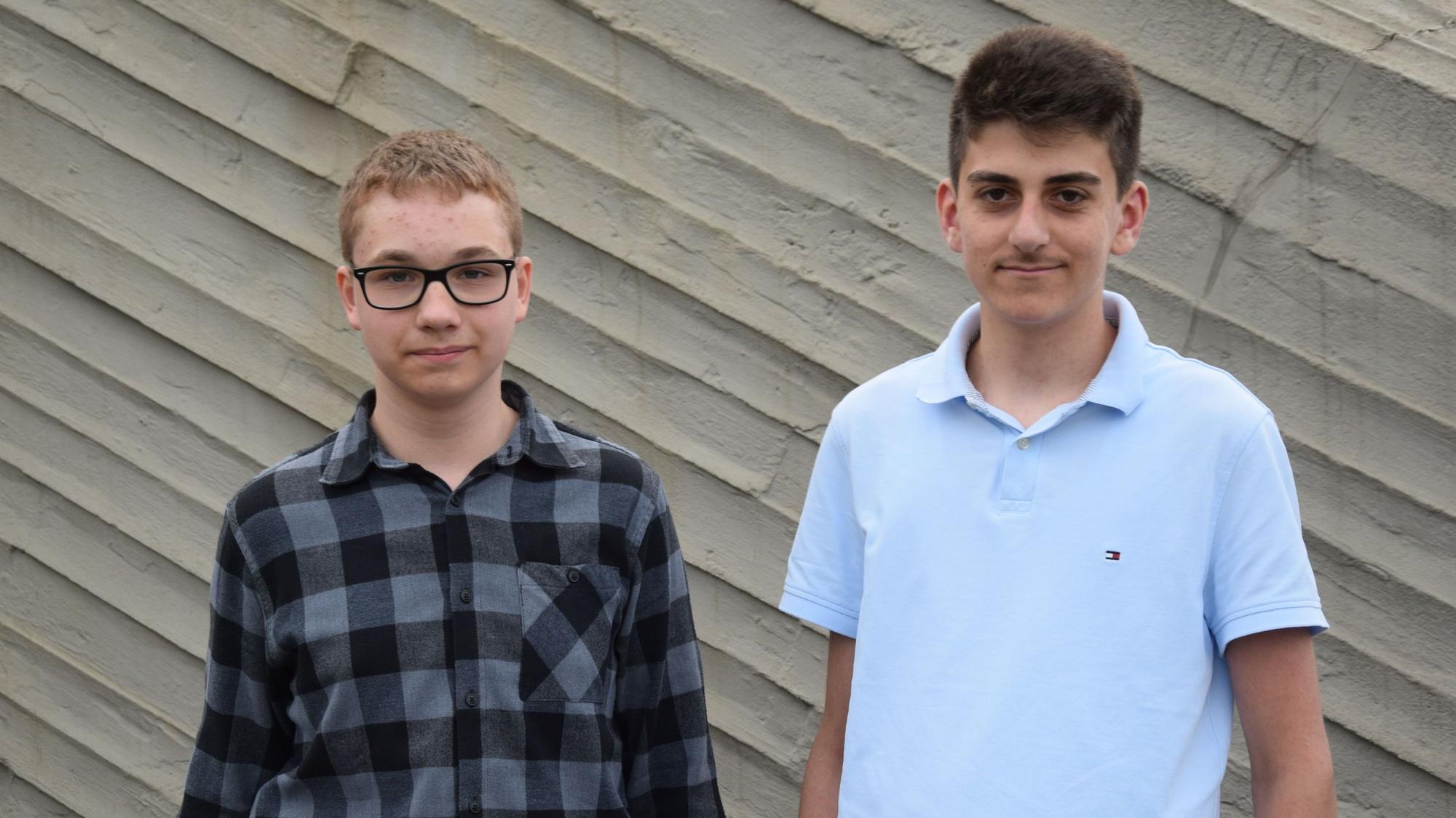 Den ersten Platz erreichten Konstantin Kastner und Robin Öksüz.