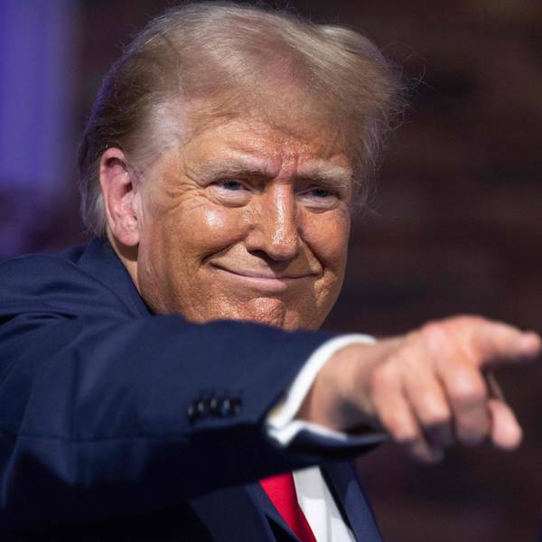 Donald Trump bei seinem Besuch in Detroit. Gleich mehrere Aussagen des ehemaligen US-Präsidenten sorgen für Häme und Empörung.