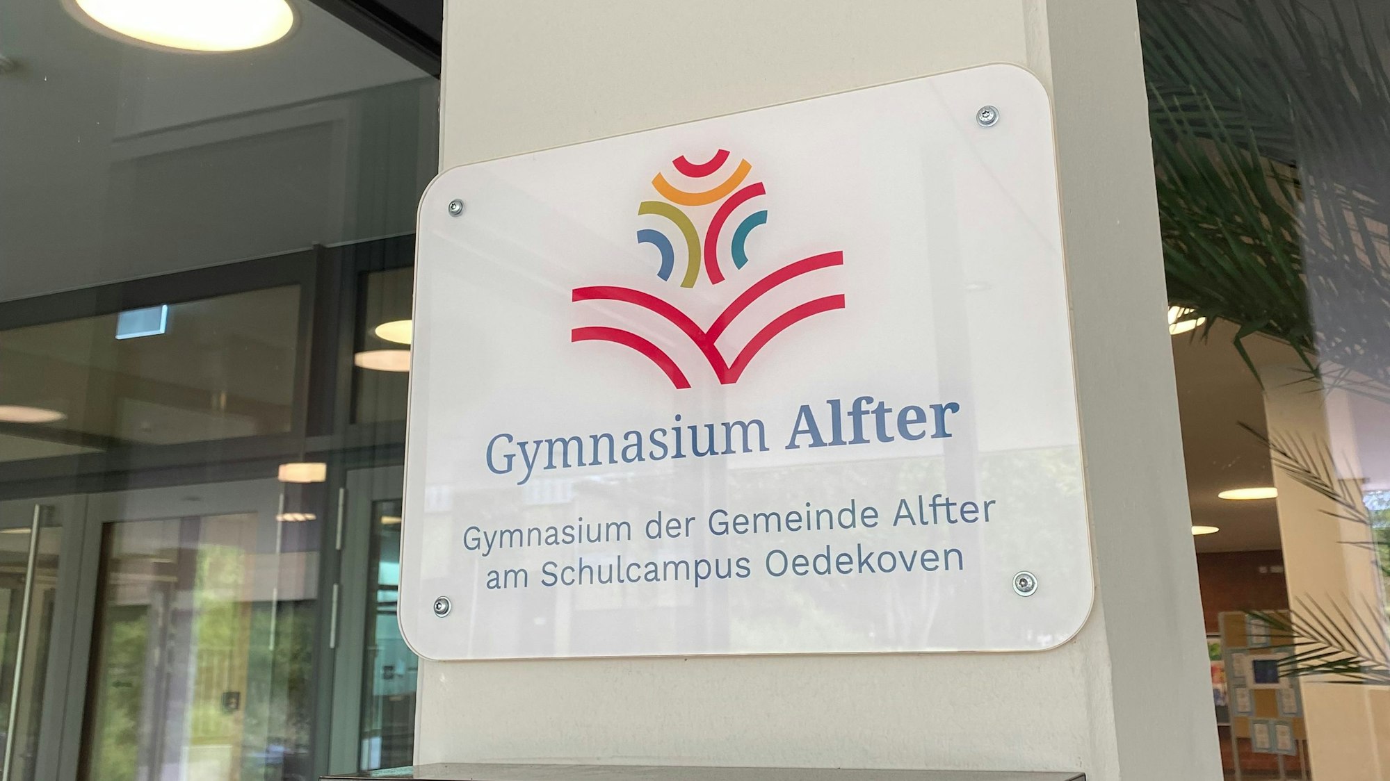 Das Gymnasium Alfter nach dem ersten Schuljahr.