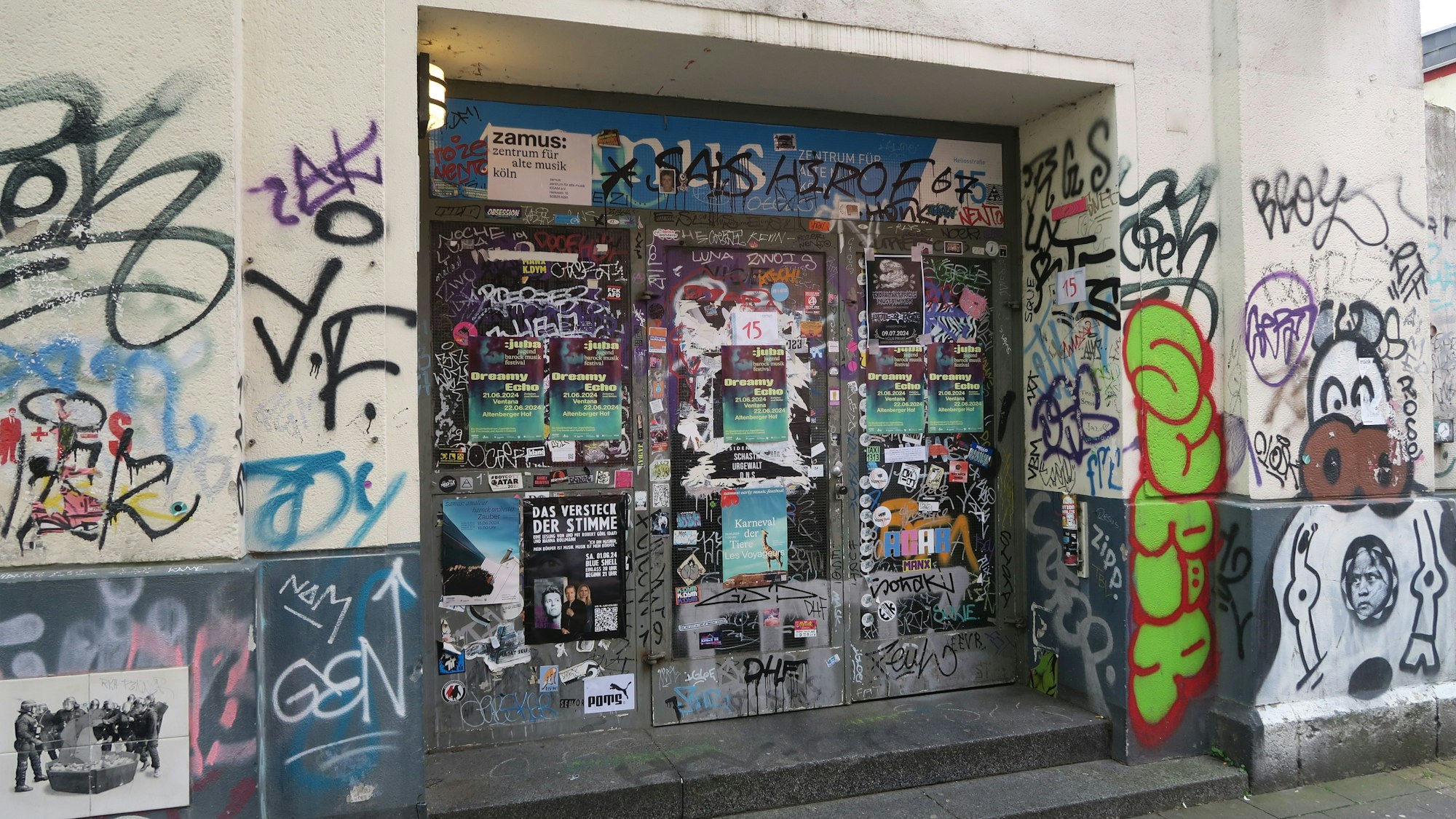 Das Zentrum für Alte Musik in der Rheinlandhalle Köln.
