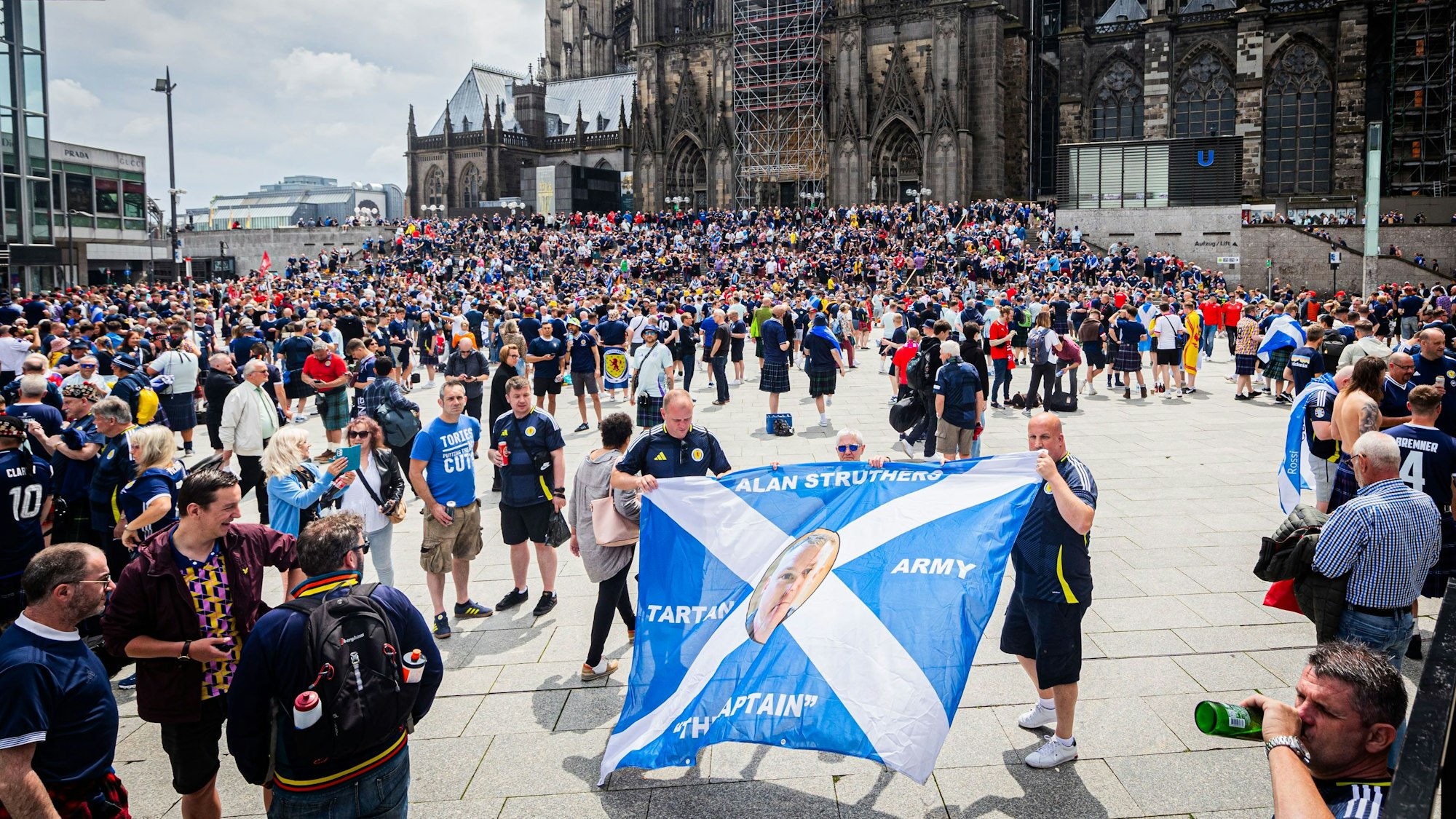 Köln ist am Mittwoch fest in schottischer Hand.