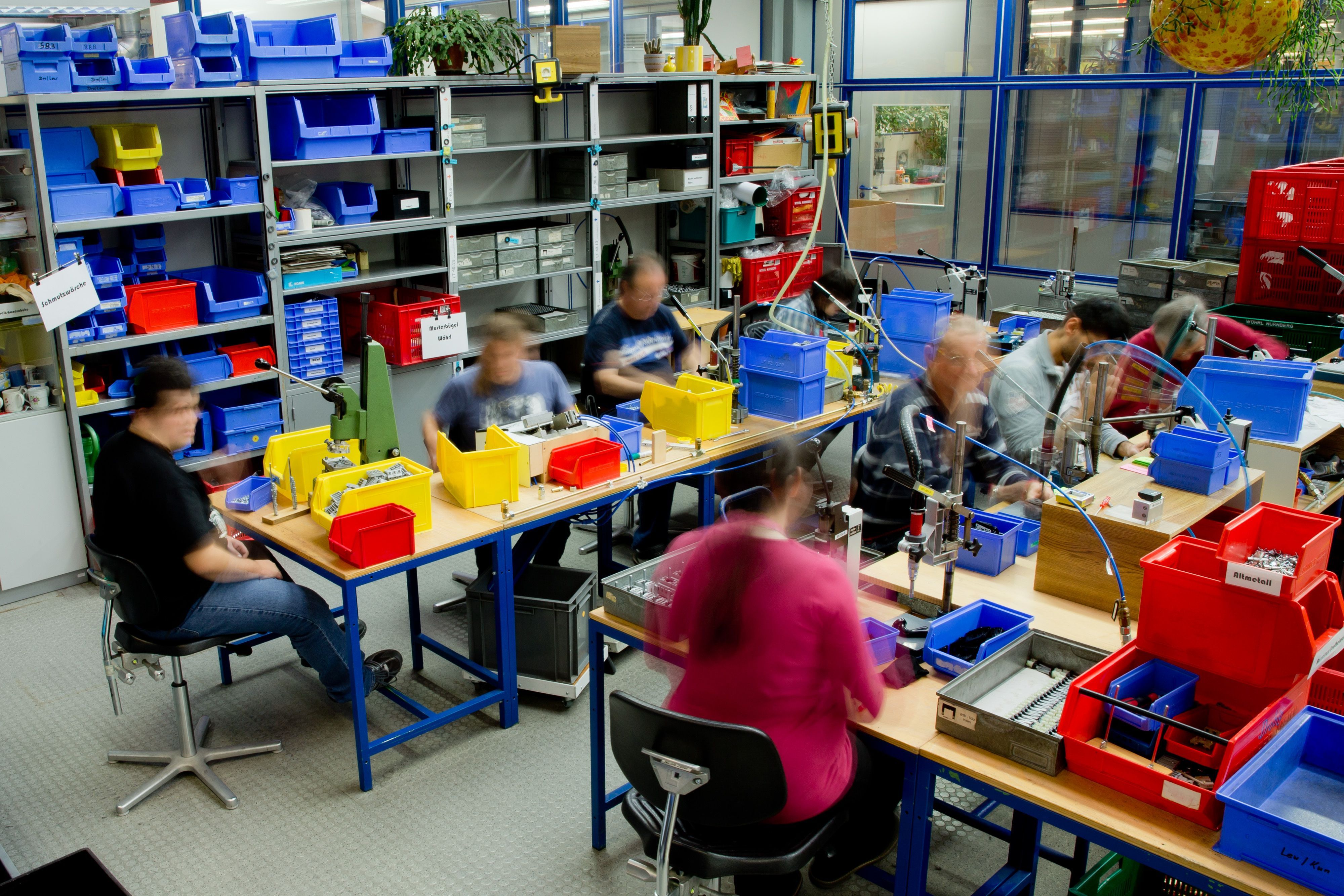 Einblick in eine Werkstatt für Menschen mit Behinderung (Archivbild)