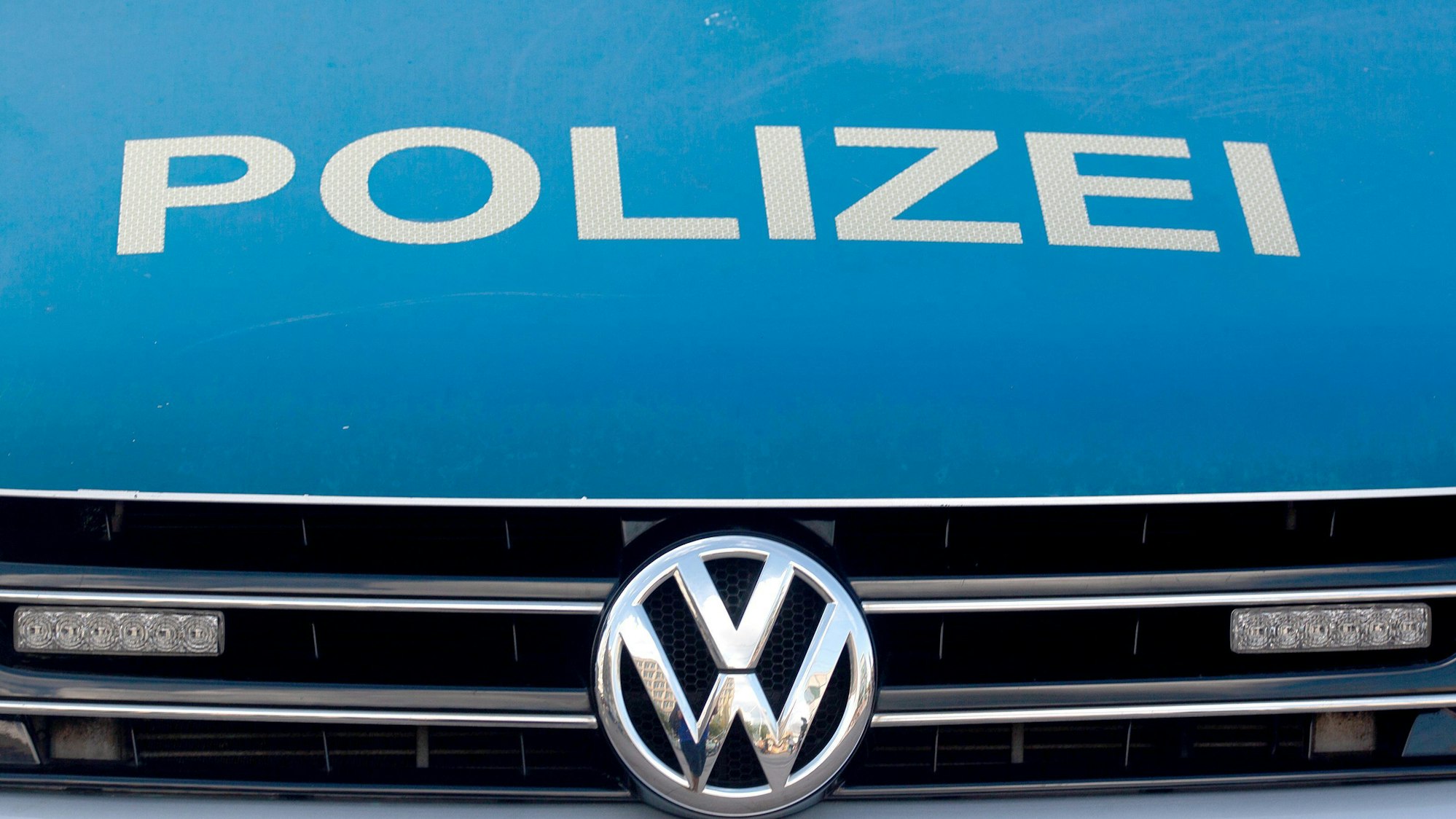 Ein Fahrzeug der Polizei. (Symbolfoto)