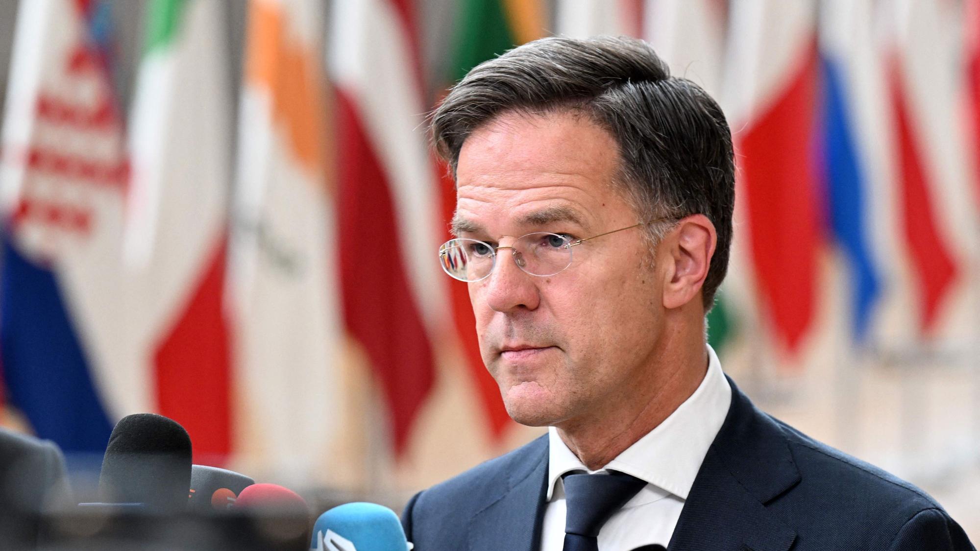 Mark Rutte kann Nachfolger für Jens Stoltenberg als Nato-Generalsekretär werden.