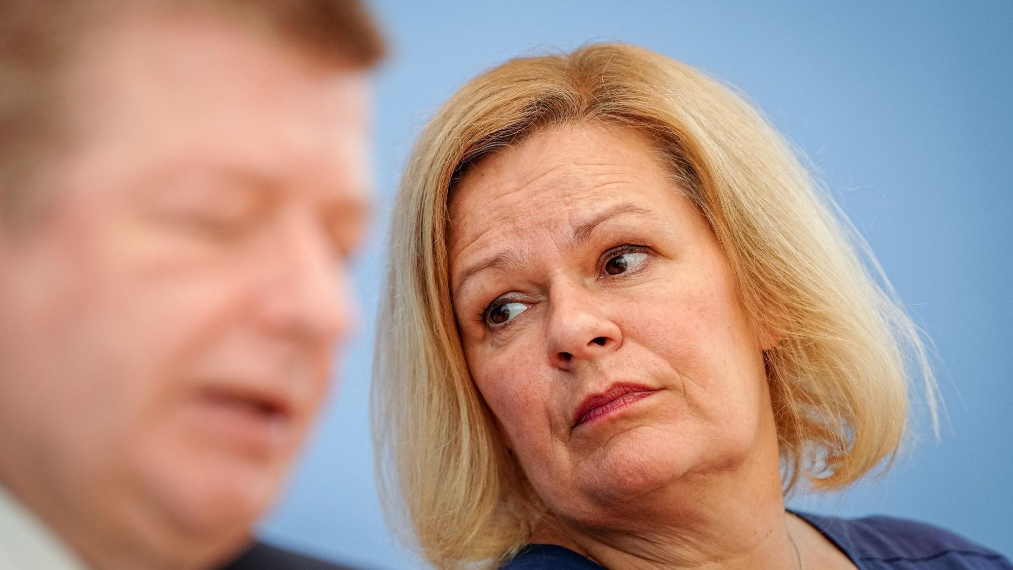Nancy Faeser (SPD), Bundesministerin für Inneres und Heimat