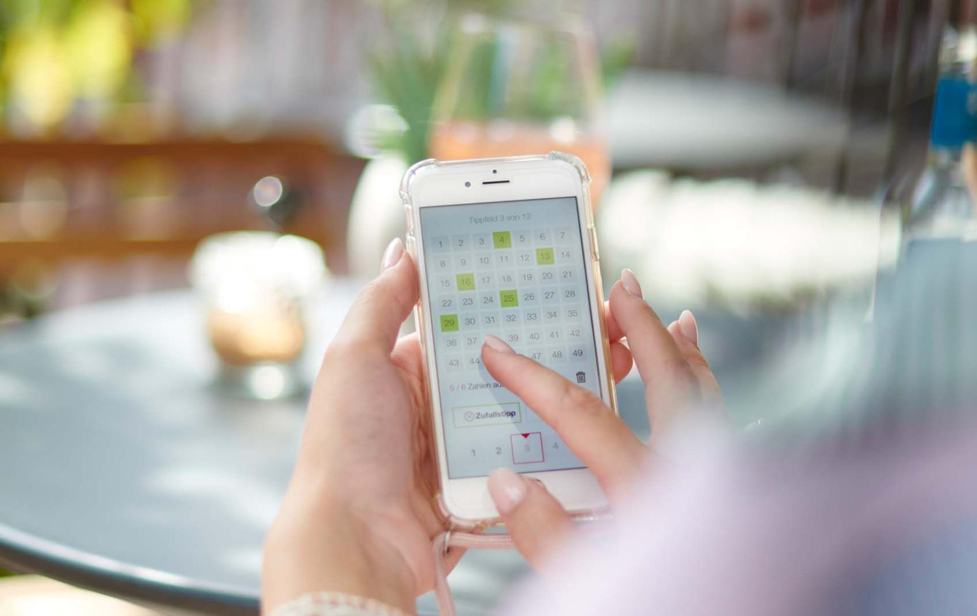 LOTTO über die App