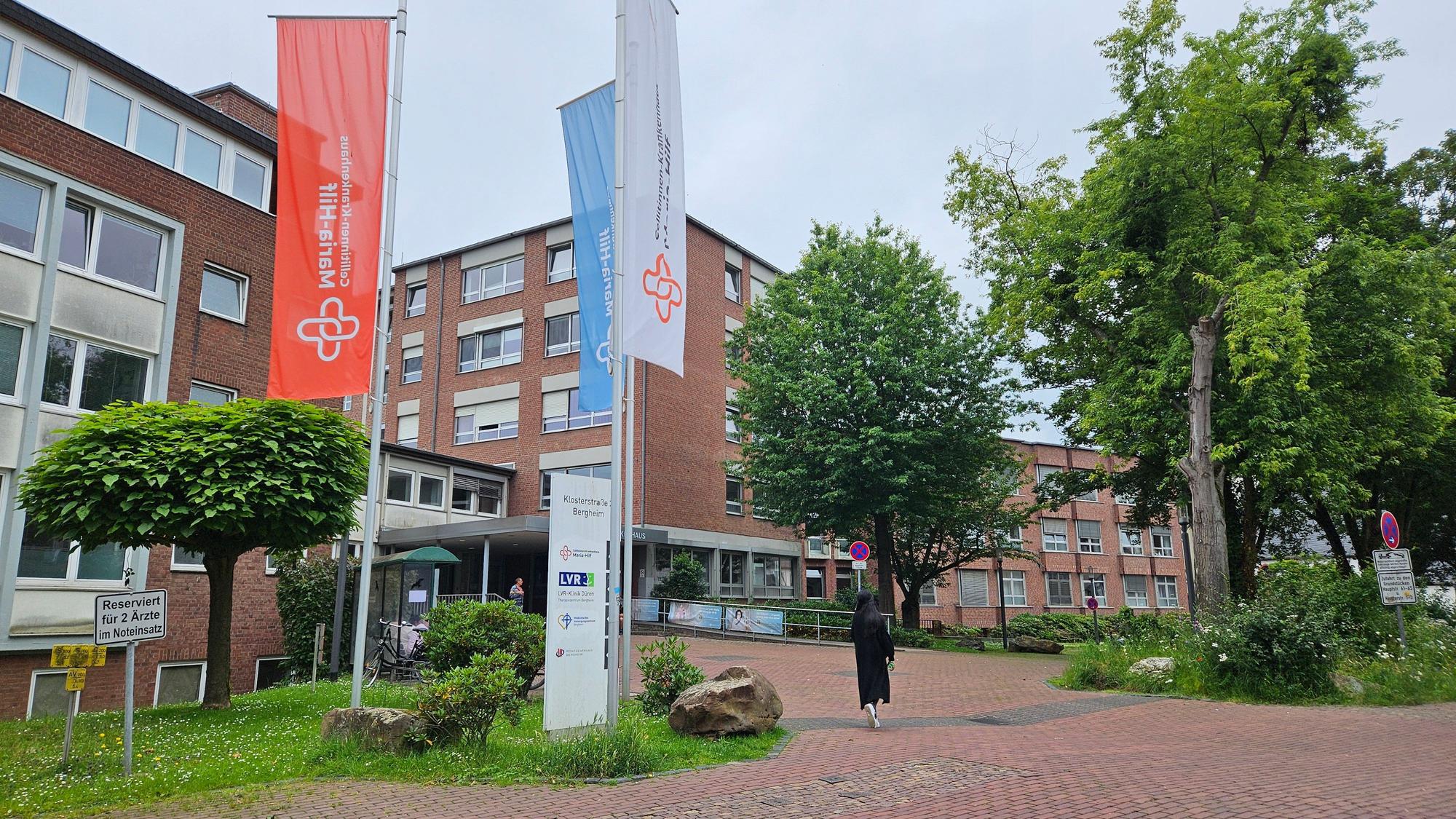 Das Bergheimer Krankenhaus.