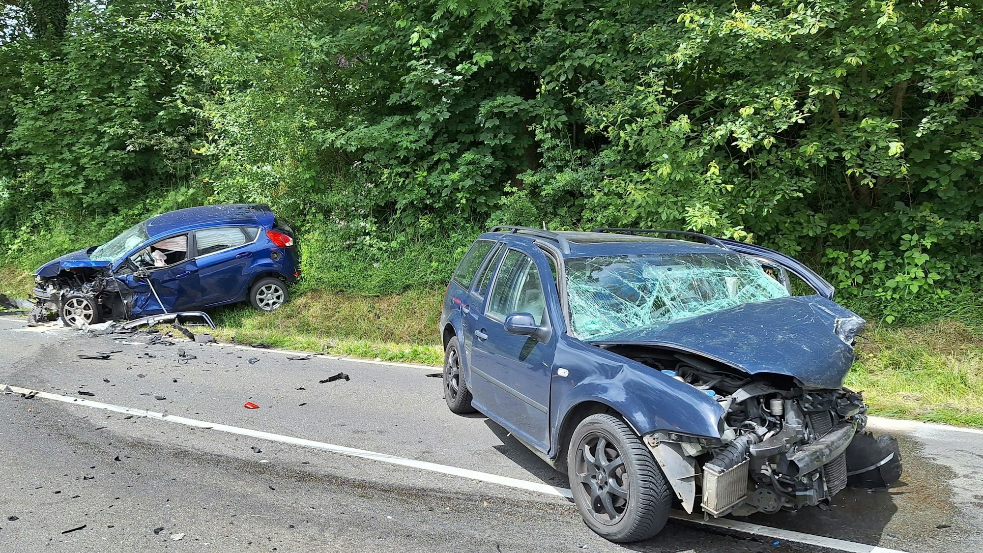 Bild einer Unfallstelle