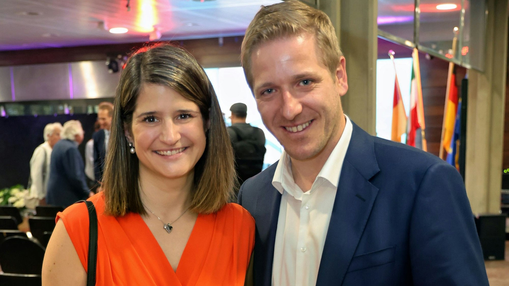 Landrat Markus Ramers und Ehefrau Nadine.