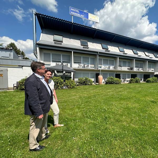 Das Hotel Hangelar gehört dem Ehepaar Anne-Katrin und Christoph Silber-Bonz.