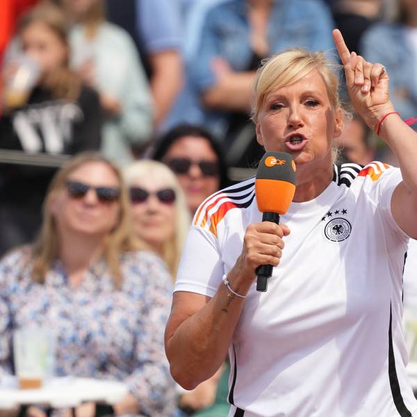 Andrea „Kiwi“ Kiewel gibt im ZDF-„Fernsehgarten“ den Ton an.