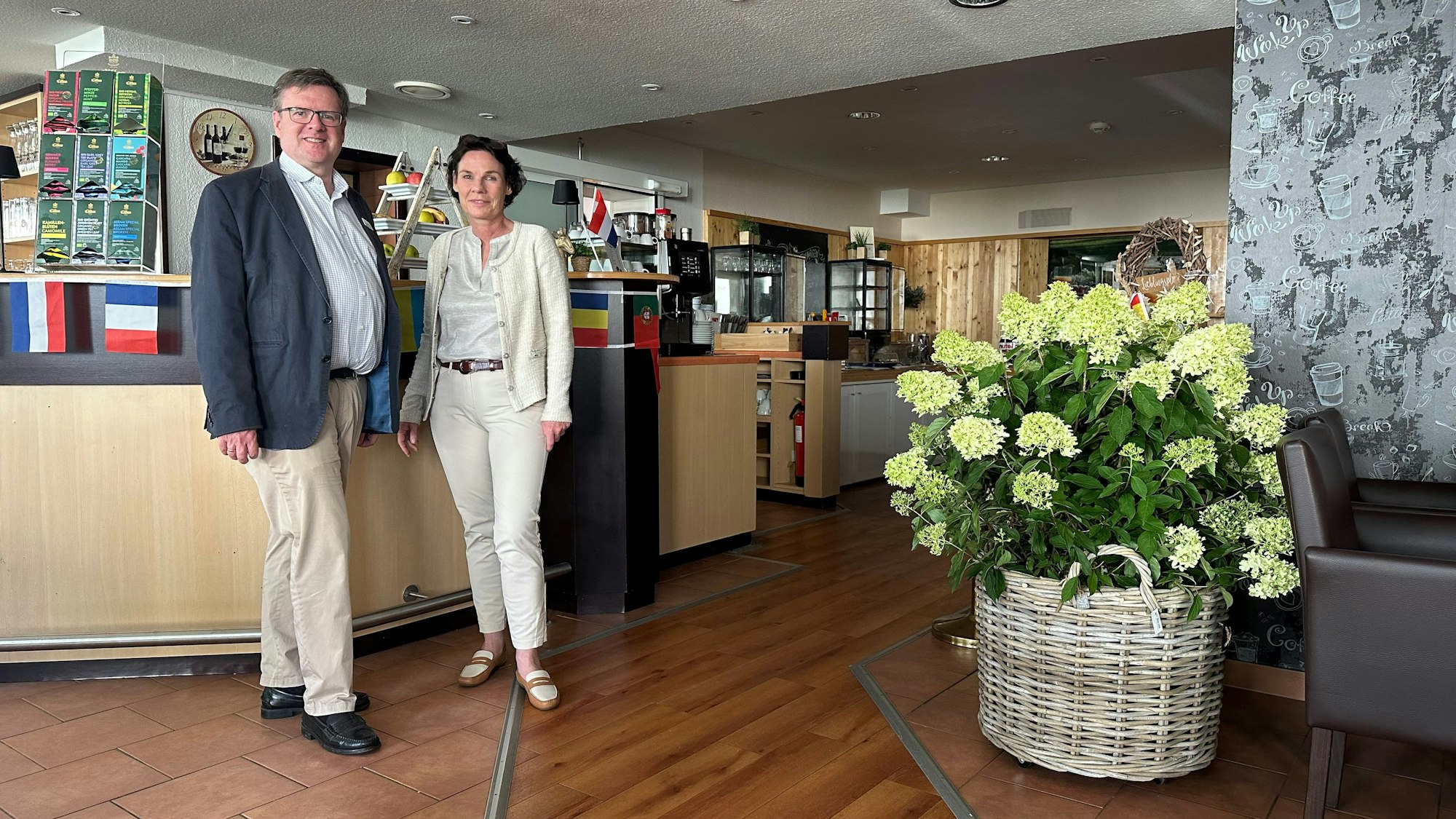 Das Hotel Hangelar gehört dem Ehepaar Anne-Katrin und Christoph Silber-Bonz