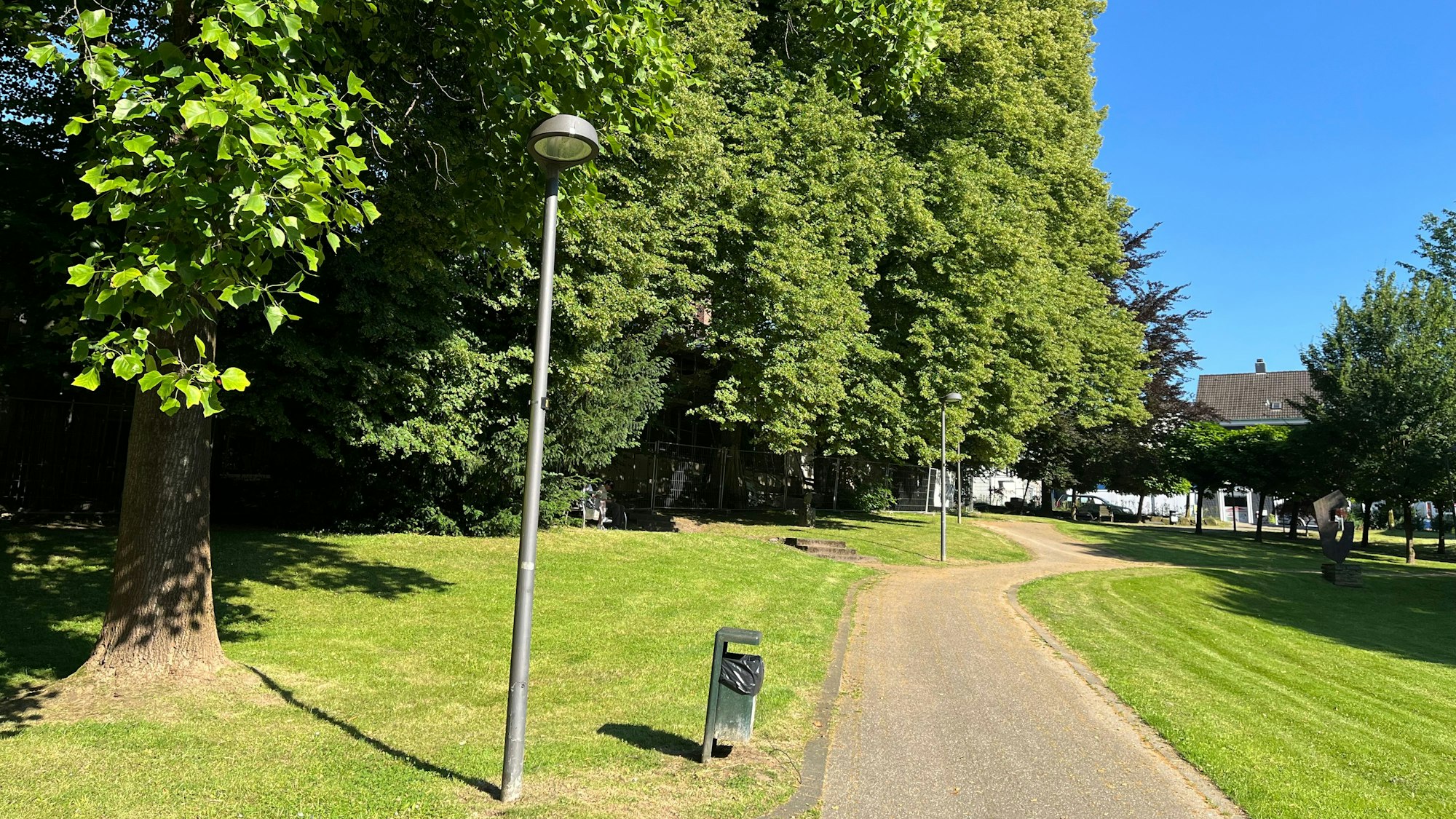 Blick in den Burscheider Luchtenberg-Richartz-Park