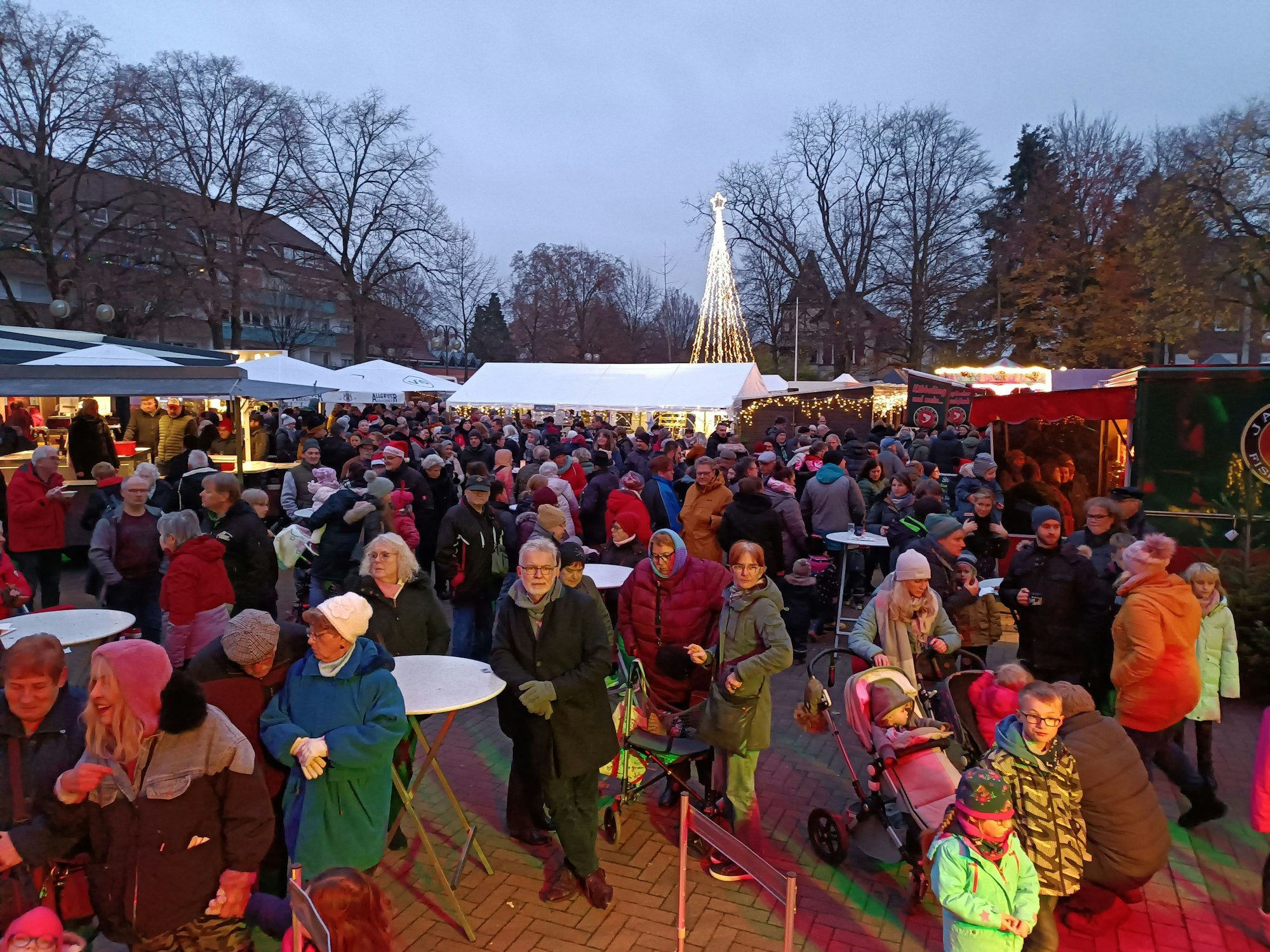 2022 veranstaltete die Aktion Horrem ihren ersten Weihnachtsmarkt.