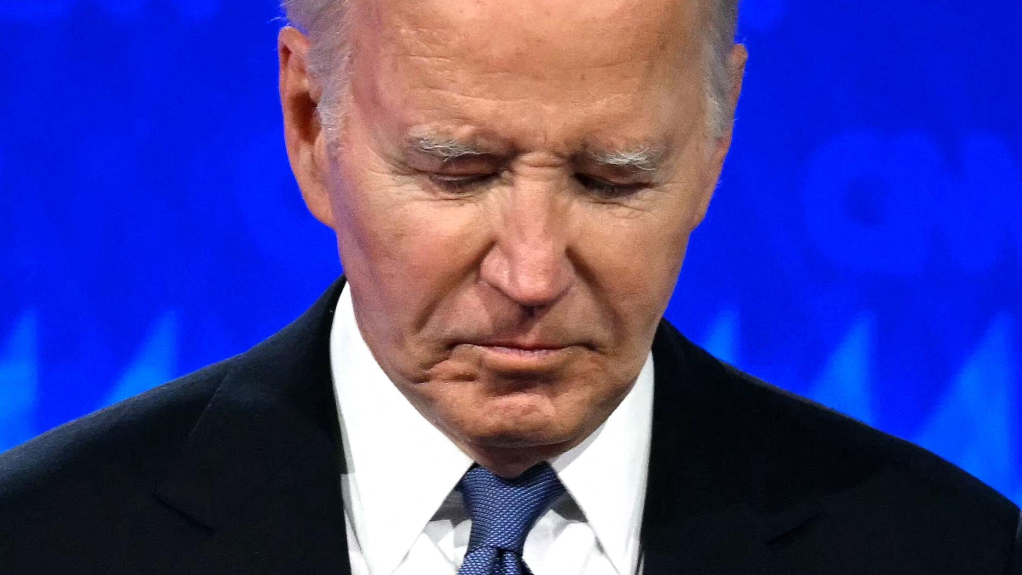 Joe Biden beim TV-Duell