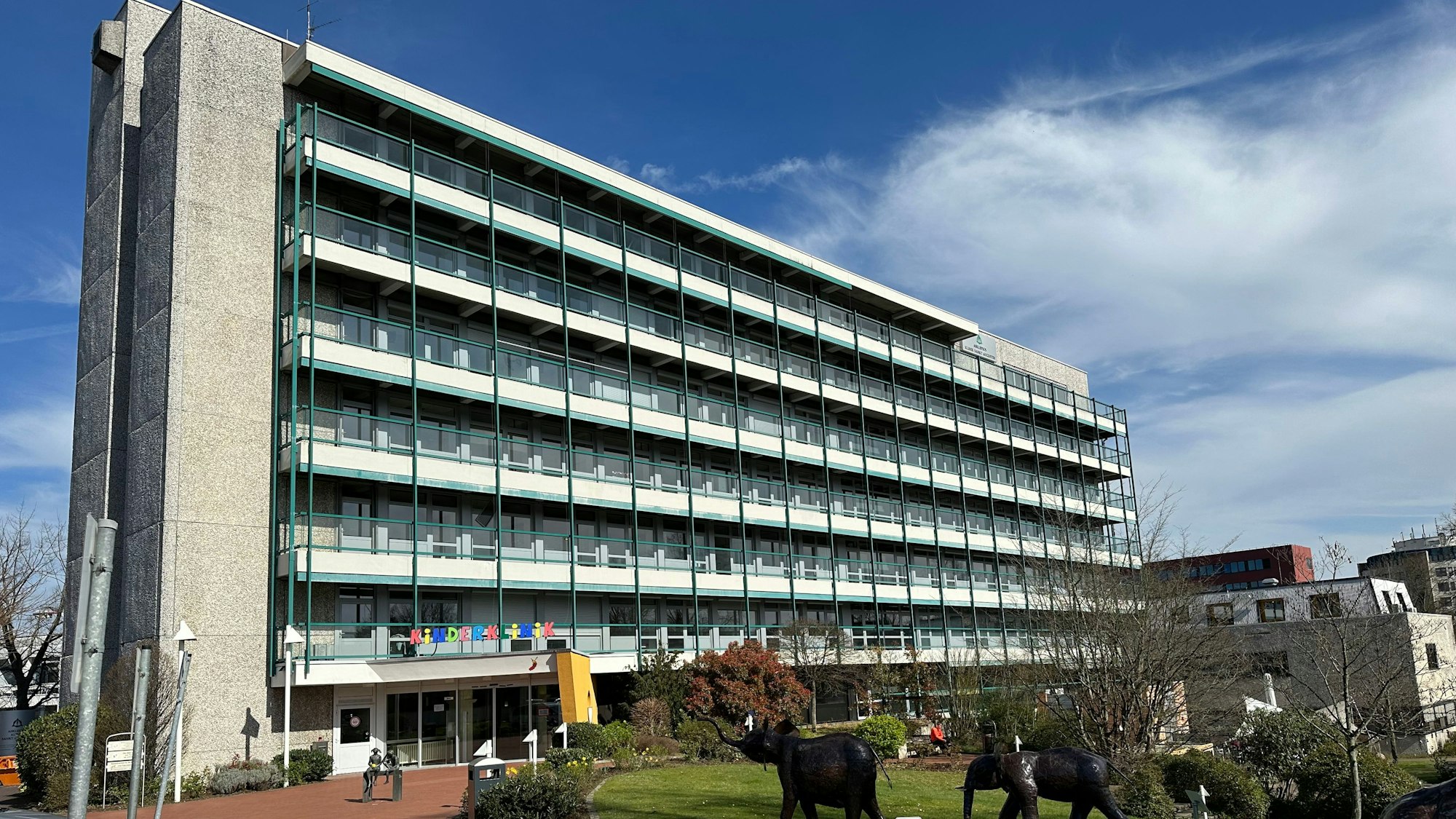 Die Asklepios-Kinderklinik in Sankt Augustin.