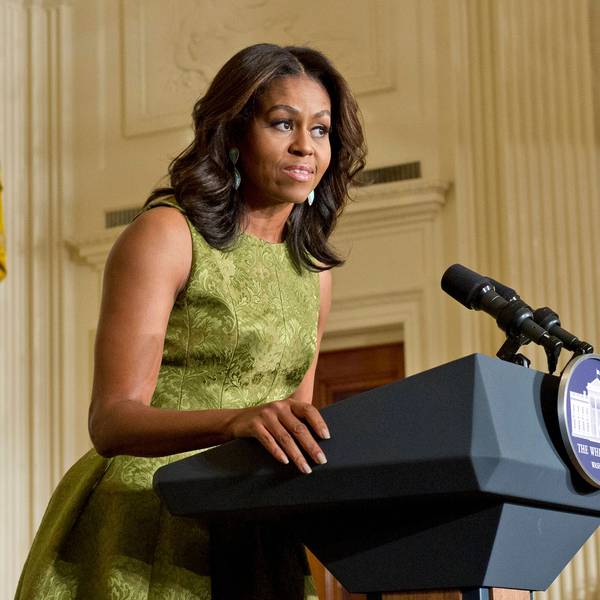 Michelle Obama wird von einigen Unterstützern der Demokraten als Heilsbringerin gesehen. (Archivbild)