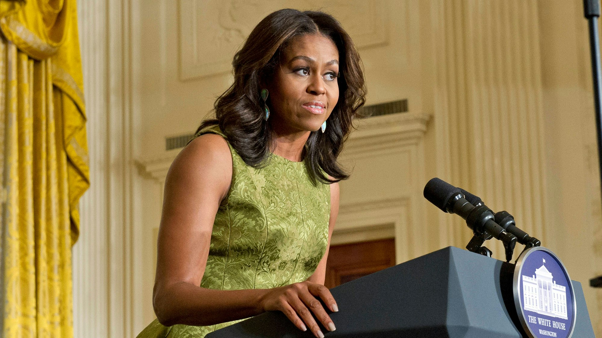 Michelle Obama wird von einigen Unterstützern der Demokraten als Heilsbringerin gesehen. (Archivbild)