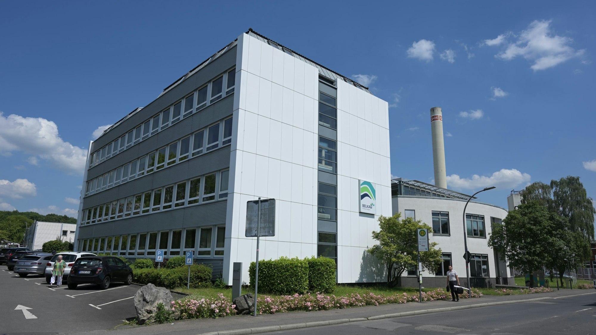 Das Foto zeigt die Belkaw-Zentrale in Bergisch Gladbach