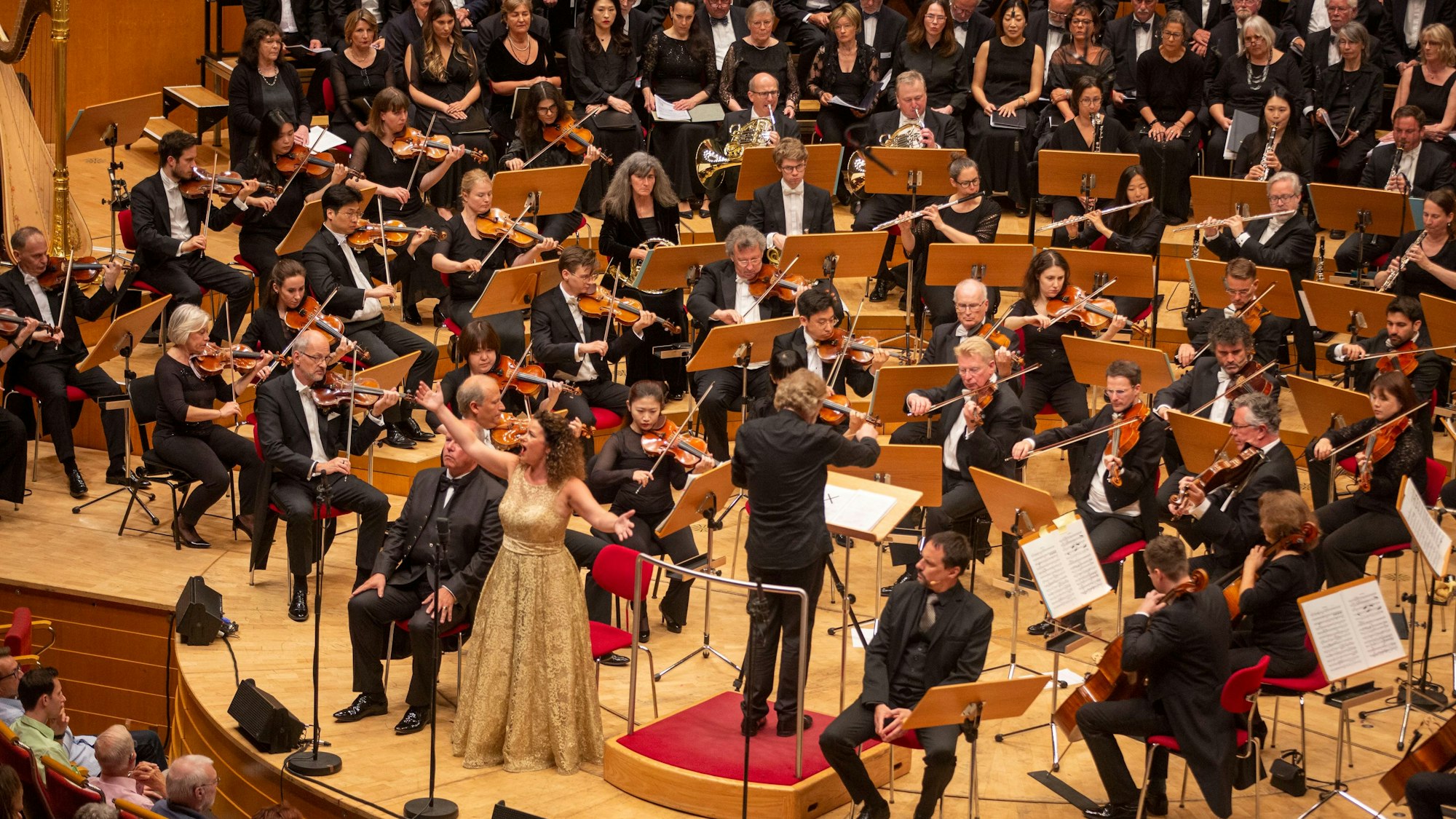 Der Deutz-Chor in der Philharmonie.