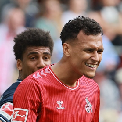 1. FC Köln vs. VFL Bochum, 28. Spieltag, 06.04.2024, 15.30 Uhr, Davie Selke (1. FC Köln), Bild: Herbert Bucco