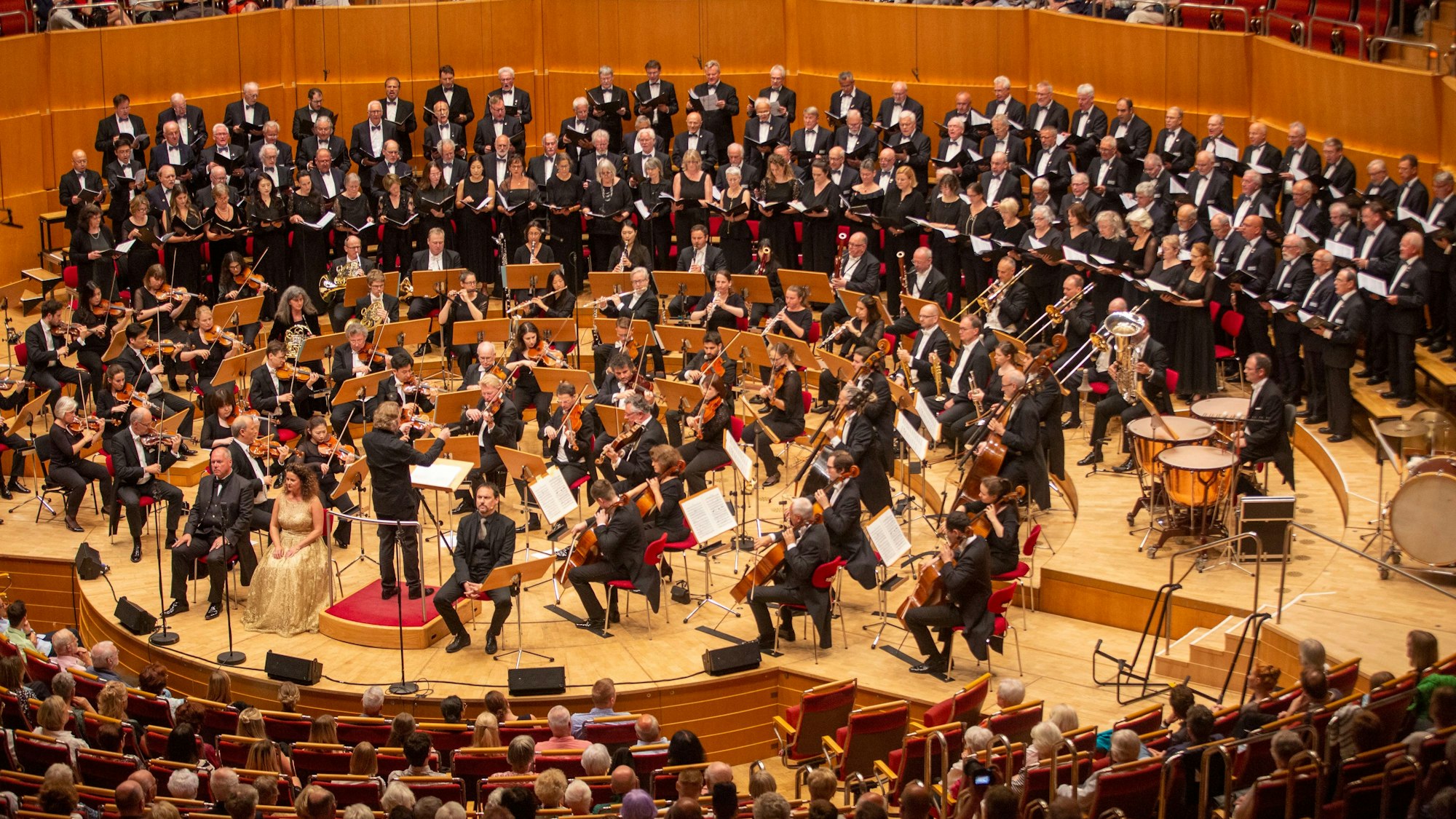 Der Deutz-Chor in der Philharmonie.
