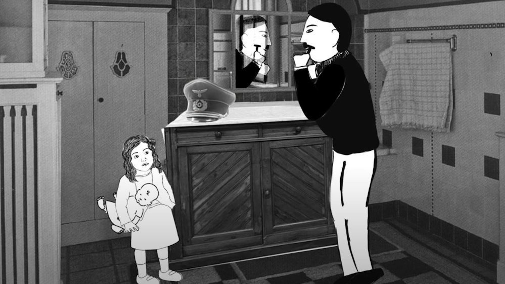 Ausschnitt aus dem Film „Die Wunderbare Rettung“.