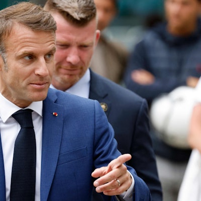 Der französische Präsident Emmanuel Macron
